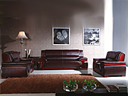 Traditional Leather SofaCG-CTZPSF-01_Office Furniture_Traditional Leather Sofa_Office Sofa