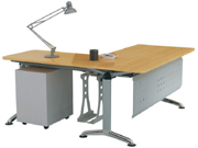 MFC Staff DeskCG-DF45X-02_Office Furniture_Steel Wooden Staff Desk_Office Desk