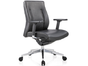 Leather Medium Back ChairCG-F02ML_Office Furniture_Fashion Medium Back Chair_Office Chair