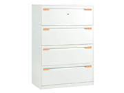 Four-drawer Lateral Filing CabinetCG-HM-4_Office Furniture_Stand Filing Cabinet_Steel Furniture
