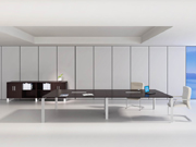 Steel Wooden Conference TableCG-MS02T_Office Furniture_MFC Conference Table_Conference Table