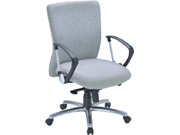 Fabric Medium Back Chair